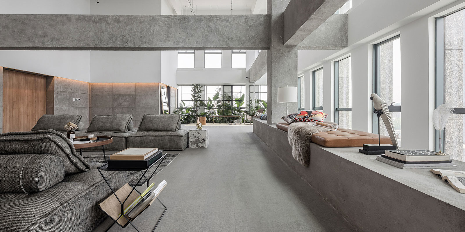 tkstyle office bureau végétalisé béton